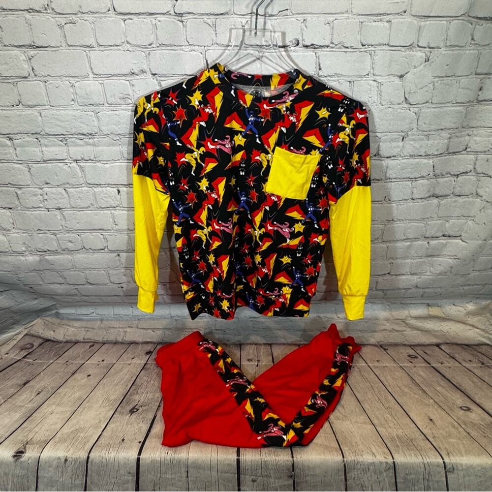 Ooh La La Bamboo Power Ranger Jogger Set